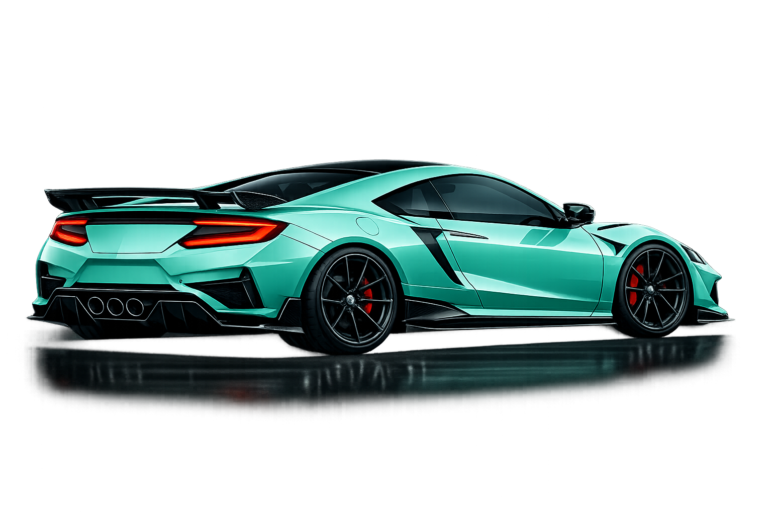 Sportwagen rechte Seite